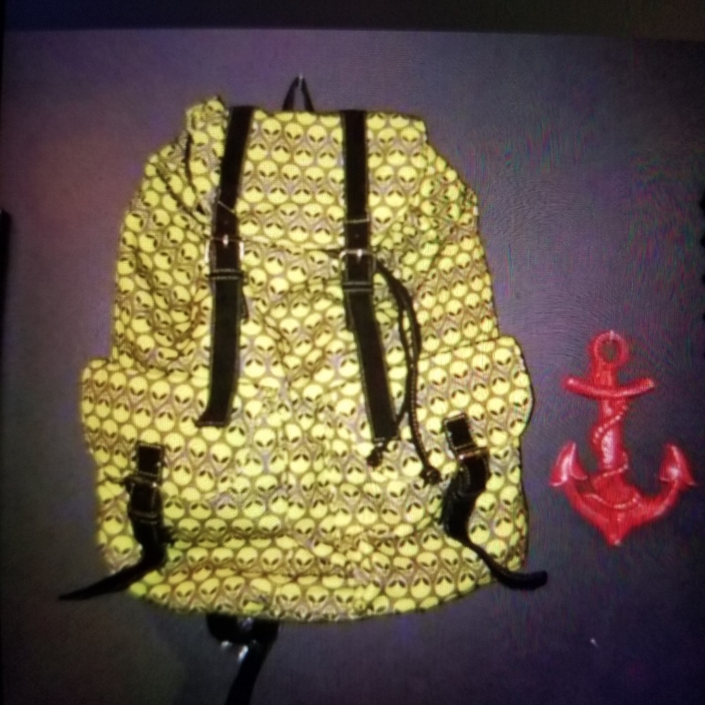 New Jeffrey Campbell Alien style backpack